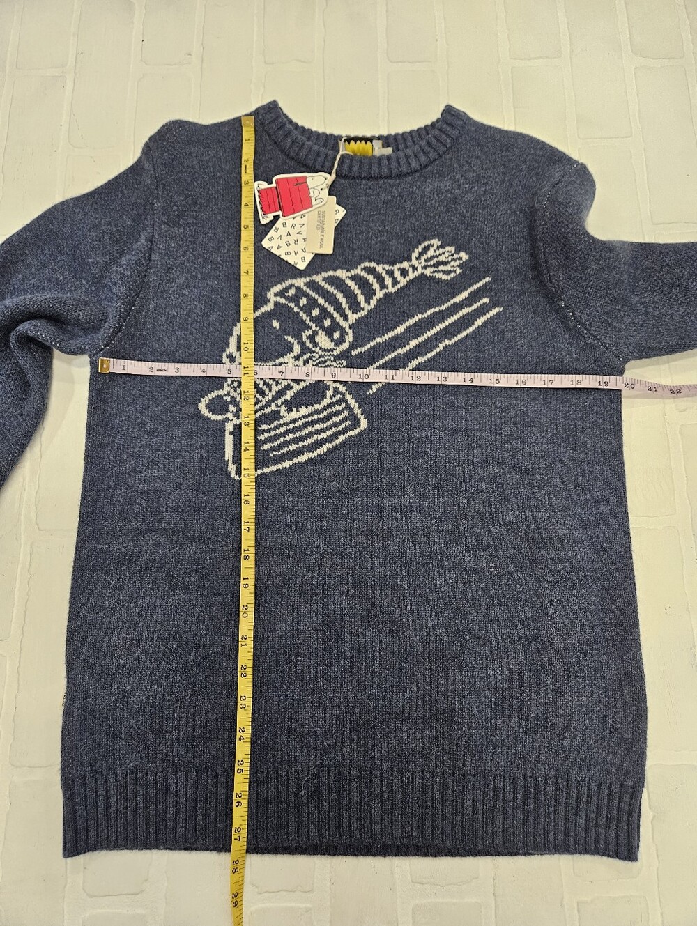 Sledding Snoopy RWS Sweater - Picture 7 of 8